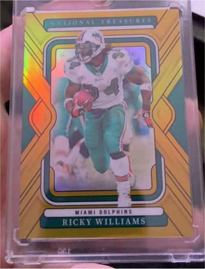2024 Panini National Treasures Ricky Williams — front