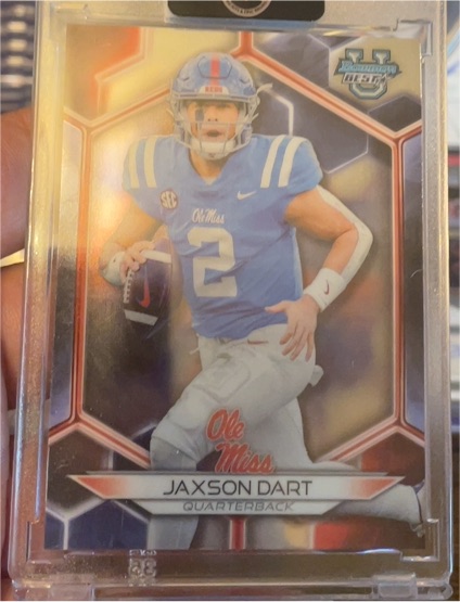 2023 Panini Illusions #2 Jaxson Dart — front