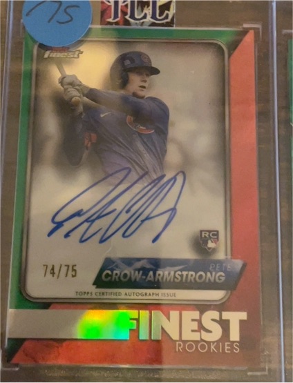 2024 Topps Finest #FR-PC Pete Crow-Armstrong — front