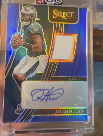 2021 Panini Select #MP-JH Jalen Hurts — front