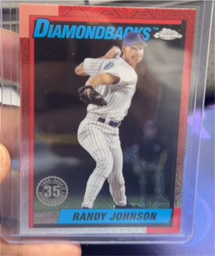 2025 Topps Series 2 #T90C-104 Randy Johnson — front