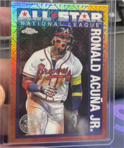 2025 Topps Series 2 #90ASC-29 Ronald Acuña Jr. All-Star Mojo — front