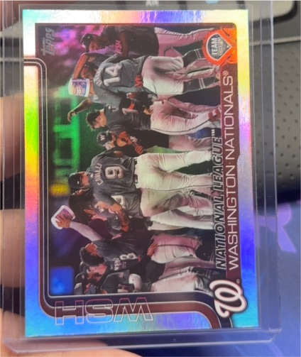 2025 Topps Series 2 #507 Washington Nationals Team — front