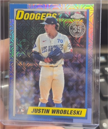 2025 Topps Series 2 #T90C-147 Justin Wrobleski — front