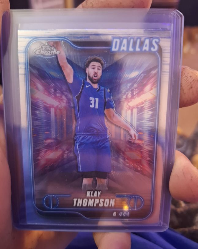 2024-25 Topps Chrome #178 Klay Thompson — front