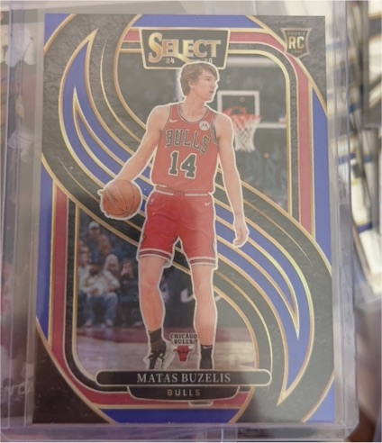 2024-25 Panini Select Premier Level #166 Matas Buzelis — front