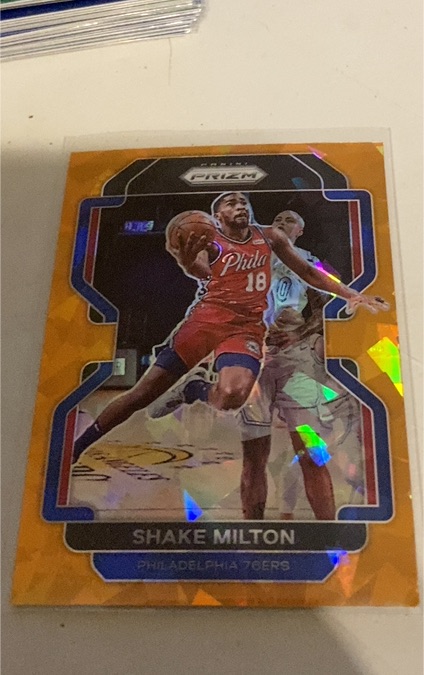 2021-22 Panini Prizm #58 Shake Milton — front