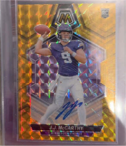 2024 Panini Mosaic #310 J.J. McCarthy — front
