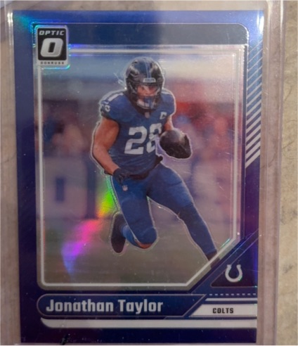2024 Panini Donruss Optic #83 Jonathan Taylor — front