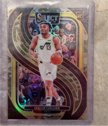 2024-25 Panini Select Premier Level #178 Isaiah Collier — front