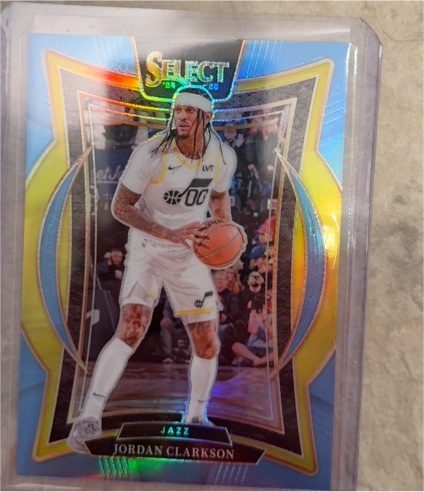 2024-25 Panini Select #19 Jordan Clarkson — front