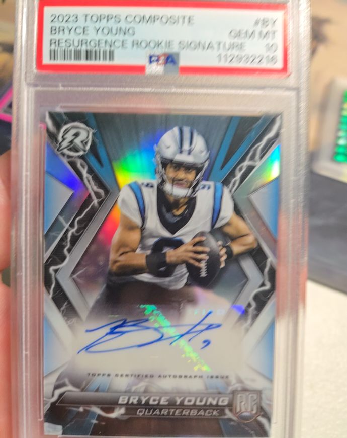 2023 Topps Composite Resurgence Rookie Signatures #BY Bryce Young — front