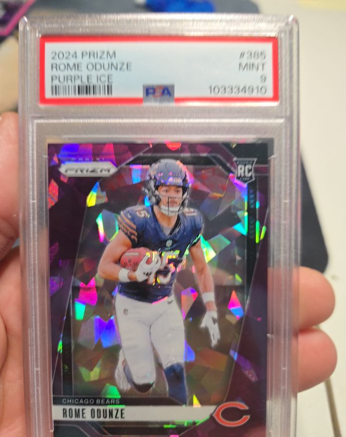 2024 Panini Prizm #385 Rome Odunze — front