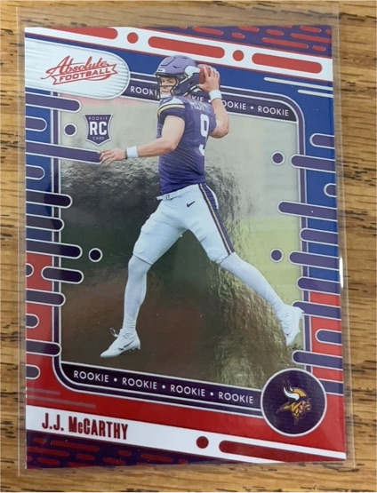 2024 Panini Absolute #110 J.J. McCarthy — front