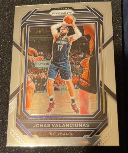2022-23 Panini Prizm #219 Jonas Valanciunas — front