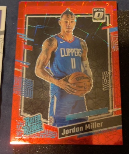 2023-24 Panini Donruss Optic #236 Jordan Miller — front