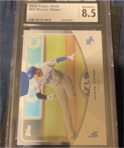 2024 Topps 50/50 #89 Shohei Ohtani — front