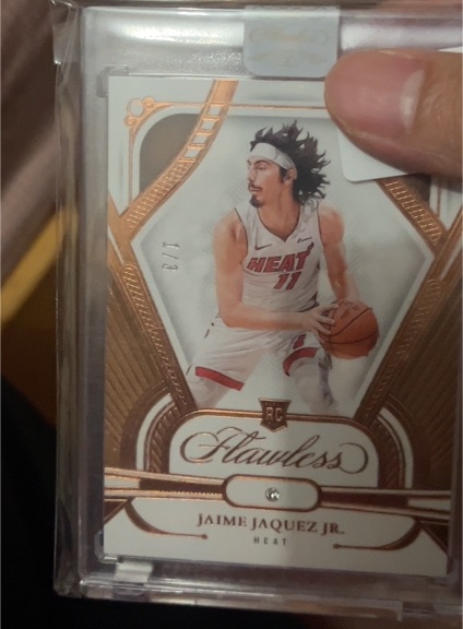 2023-24 Panini Flawless #11 Jaime Jaquez Jr. — front