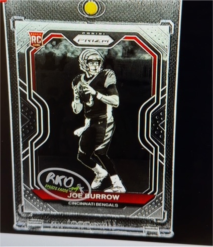 2020 Panini Prizm #307 Joe Burrow — front