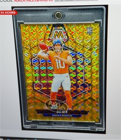 2024 Panini Mosaic #RC Bo Nix — front