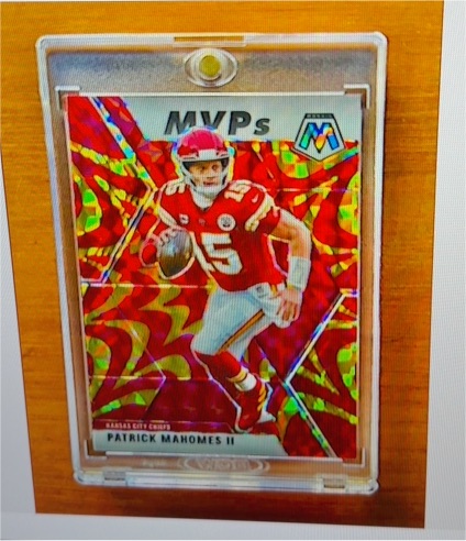 2020 Panini Mosaic MVPs Patrick Mahomes II — front