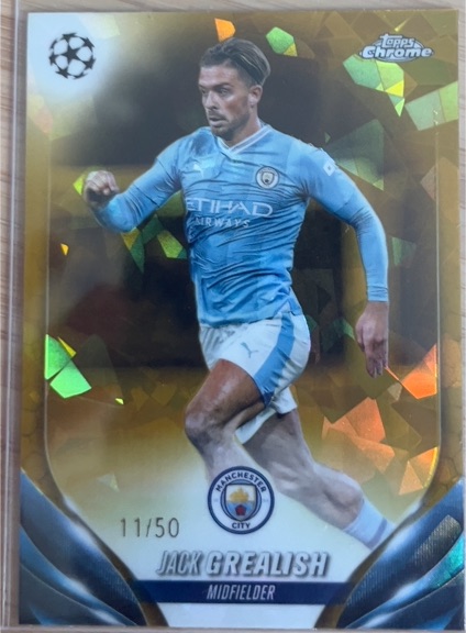 2023-24 Topps Chrome UEFA Club Competitions #124 Jack Grealish — front