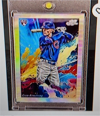 2024 Topps Cosmic Chrome Stars In The Night #Pete Crow-Armstrong Rookie SSP RC — front