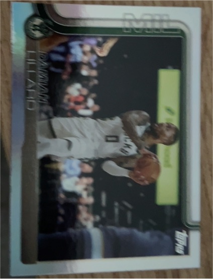 2025-26 Topps #55 Damian Lillard — front