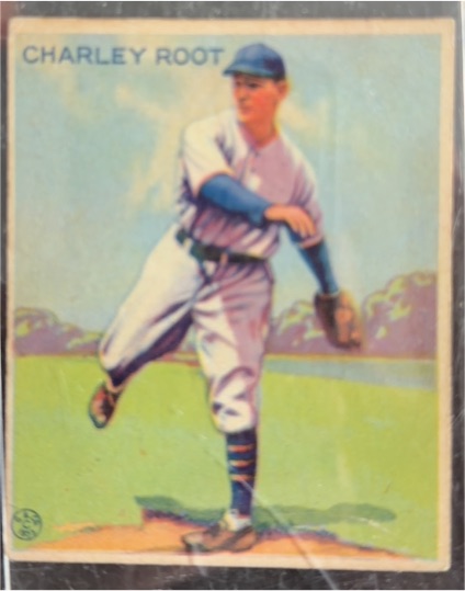 1933 Goudey #221 Charley Root — front