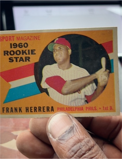 1960 Topps #130 Frank Herrera — front
