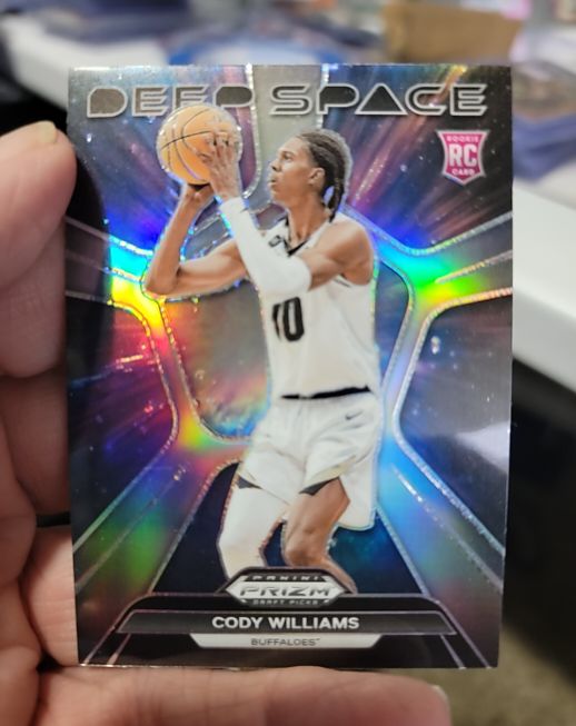 2024 Panini Prizm Draft Picks Deep Space #20 Cody Williams — front