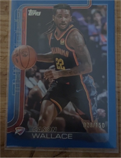 2025-26 Topps #119 Cason Wallace — front