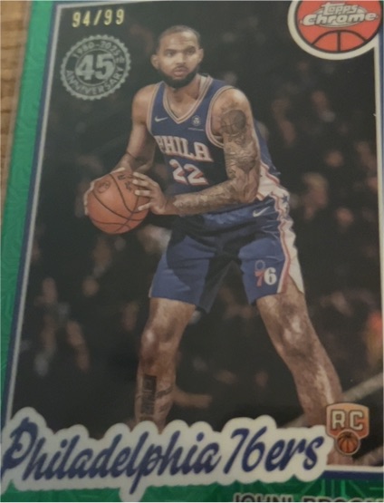 2025-26 Topps 45th Anniversary #80BK-78 Johni Broome — front