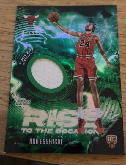 2025 Topps Rise to the Occasion #RTO-NE Noa Essengue — front