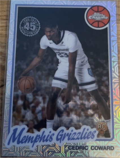 2025-26 Topps #80BK-58 Cedric Coward — front