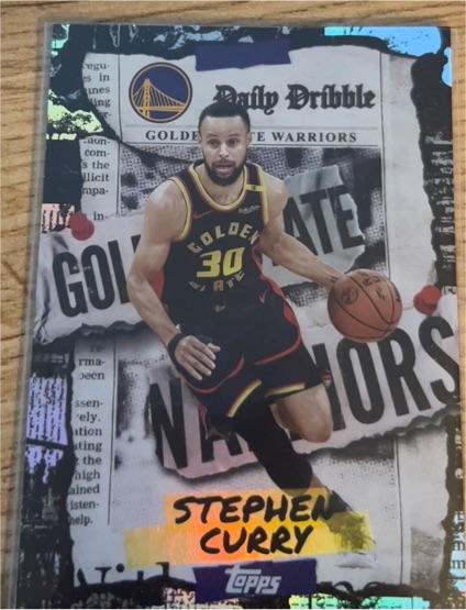 2025-26 Topps The Daily Dribble #DD-6 Stephen Curry — front