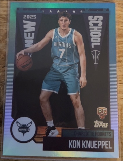 2025-26 Topps New School #NS-4 Kon Knueppel — front