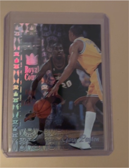 1998-99 Stadium Club Royal Court #RC1 Gary Payton — front