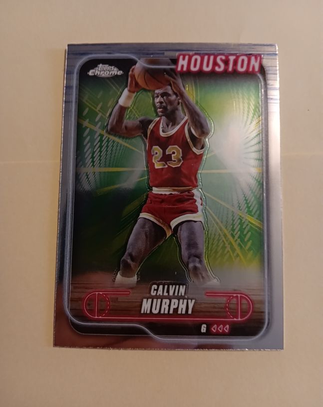 2024-25 Topps Chrome #142 Calvin Murphy — front