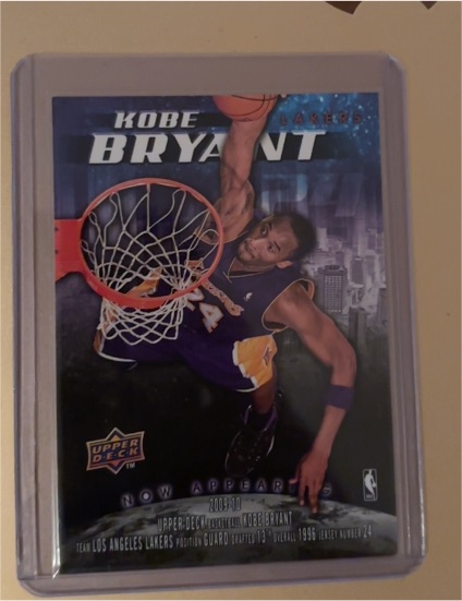 2009-10 Upper Deck Now Appearing #NA-9 Kobe Bryant — front