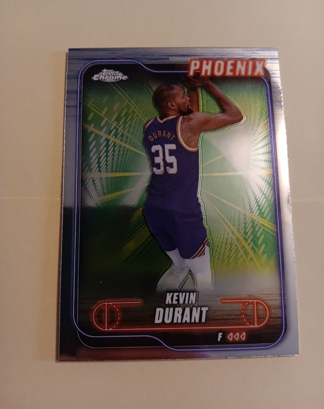 2024-25 Topps Chrome #101 Kevin Durant — front