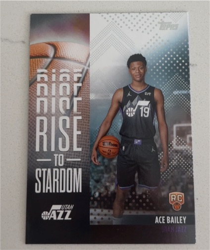 2025-26 Topps #RTS-5 Ace Bailey Rise to Stardom — front
