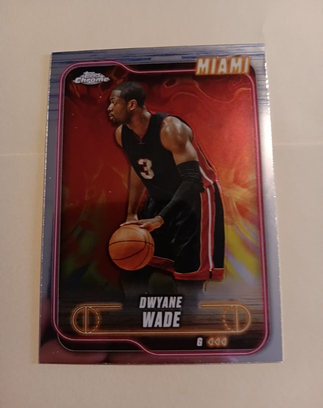 2024-25 Topps Chrome #13 Dwyane Wade — front