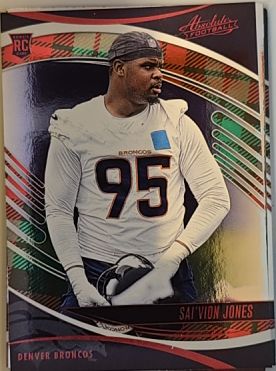 2025 Panini Absolute #175 Sai'vion Jones — front