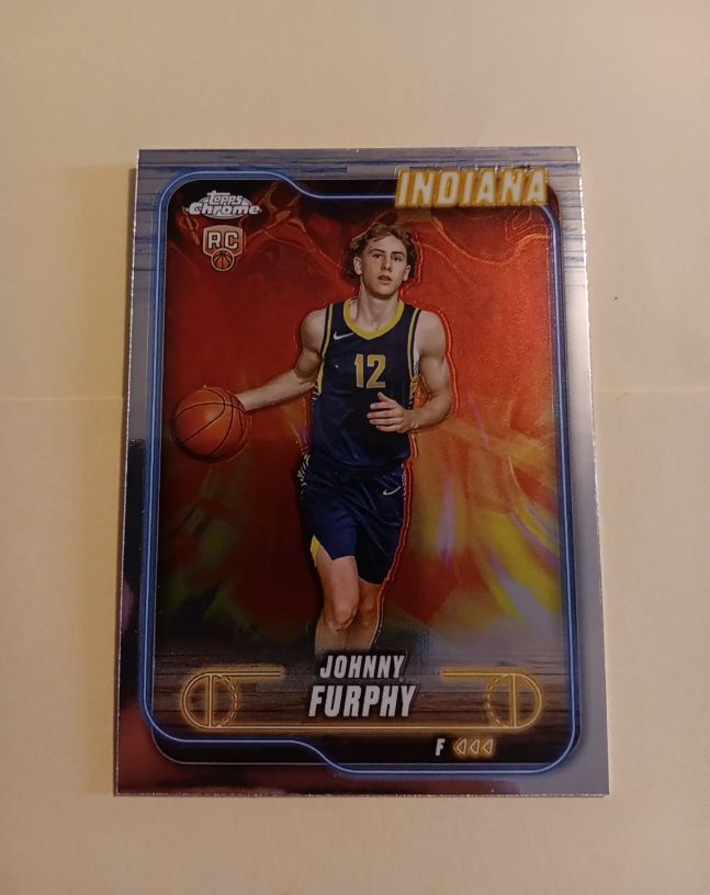 2024-25 Topps Chrome #139 Johnny Furphy — front