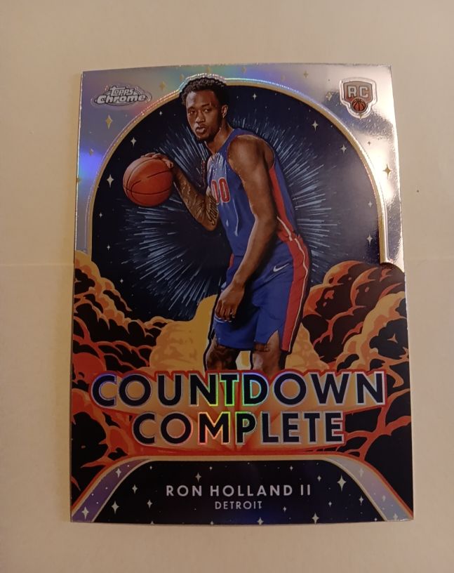 2024-25 Topps Chrome Countdown Complete #CC-14 Ron Holland II — front