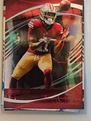 2025 Panini Absolute #11 Brandon Aiyuk — front