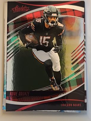 2025 Panini Absolute #72 Rome Odunze — front