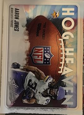 2025 Panini Absolute Football Hog Heaven #HH-AJS Aaron Jones — front