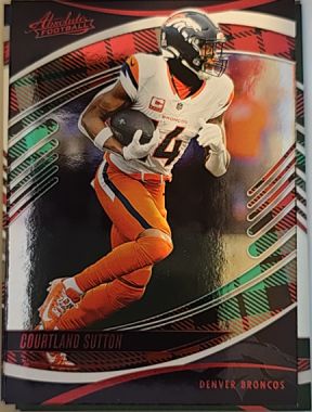 2025 Panini Absolute #47 Courtland Sutton — front